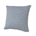 thumbnail image 4 of LR Home Blue and White Chevron Throw Pillow, 4 of 8