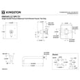 thumbnail image 5 of Kingston Brass KB6348PLTO Victorian Single-Handle Pressure Balanced Tub Faucet in Brushed Nickel, 5 of 7