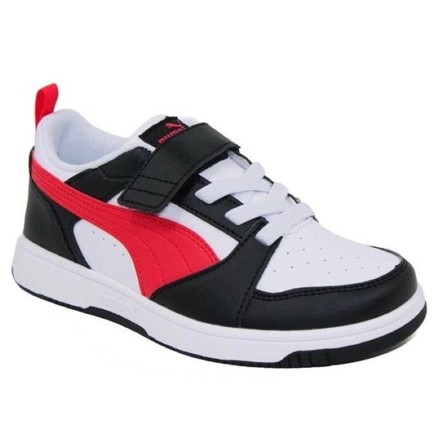Tenis Puma Rebound V6 Lo AC + PS para Niños multicolor 17 Talla 17 a 21.5