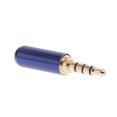 thumbnail image 6 of 3.5mm Male Repair headphone Stereo Plug Metal Audio Connector Adaptor for , Smartphones, , Speakers, Microphone Blue, 6 of 7