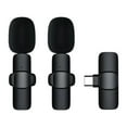 thumbnail image 3 of Microphone Lavalier Sans Fil, Microphone Sans Fil Plug-Play pour Enregistrement, Diffusion en Continu en Direct, Réduction de Bruit Synchronisation Automatique, 3 of 5