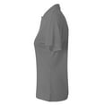 thumbnail image 3 of A4 Solid Interlock Polo For Women in Graphite | NW3261, 3 of 3
