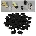 thumbnail image 3 of Agarres Antideslizantes Para Perchas, Agarre De Pellizco, Duradero Para Ropa, Alfileres, Perchas Para Pantalones, Pequeño, Negro Sunnimix Puños de suspensión, 3 of 8