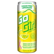 Go Girl Lemon Drop Sugar Free Energy Drink, 11.5 fl oz