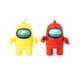 thumbnail image 4 of Pack de 2 Figuras coleccionables Among Us color Rojo y Amarillo 16 cms con Accesorios, 4 of 7