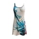 thumbnail image 4 of Vestido de playa para mujer Tirantes sin mangas casuales sueltos con estampado de verano Pompotops  qyievc1268, 4 of 6