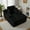 Black (w/ Cup Holder), variant on XIZZI 67" Chaise Lounge Indoor, No Assembly Required, Oversized Upholstered Sofa Bed with Throw Pillows, Plush Fabric, Gray
