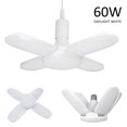 thumbnail image 1 of Tomshine LED Garage Light AC 85-265V 60W Deformable Folding Ceiling Lights with 4 Adjustable Panels, 1 of 8