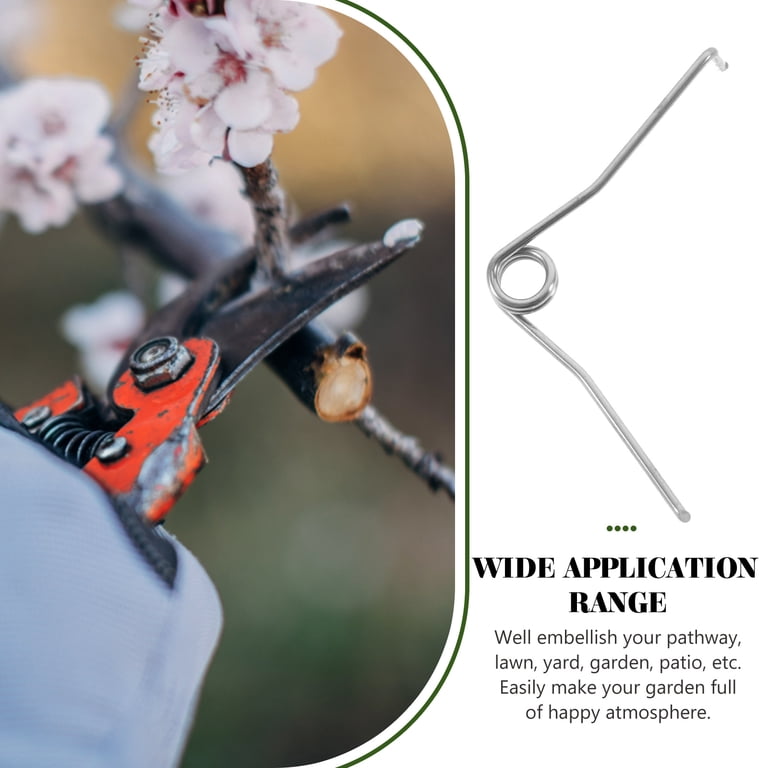 5 Pack Trimmer Scissors Springs Steel Pruner Parts 10-Pack Steel Pruner ...