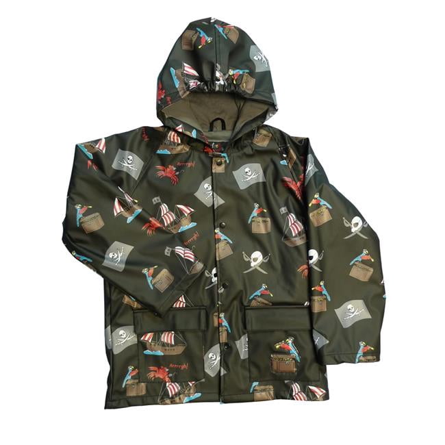 Foxfire FOX-601-94-4T Imperméable Noir pour Enfants Pirate - Taille 4T