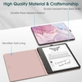 thumbnail image 4 of Fintie Case for Kindle Scribe 10.2 Inch (2022 Released) - Lightweight slimshell Premium PU Leather Folio Cover Auto Sleep/Wake with Pen Holder, Dreamy Marble, 4 of 8