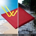 thumbnail image 3 of Yescom Patio Umbrella Protective Weatherproof 180gsm Polyester Cover Bag Fit 9 to 13 Ft Umb Red, 3 of 10