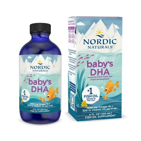 Nordic Naturals Baby's DHA Liquid with Dropper, 1050 Mg