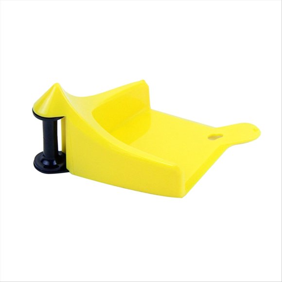 Guía Manguera para Automóvil,Rodillo Manguera para Neumáticos Lavado Automóviles,Guía Manguera Neumáticos Previene Presión Manguera Lavadora Atascada Debajo Neumáticos, Amarillo