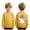 B2-Yellow, variant on sdbrld Kids Boys Halloween Tops Long Sleeve Skeleton Graphic Tees Shirts Pjs for Children Grey Sizes 5-6 Years