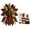 Christmas tree, variant on Angel Animal Patchwork DIY Wreath Kit, Complete Sewing Craft Set With Pre‑Cut Fabric & Tools, Make Custom Holiday Door Bow Hanging Ornament, 20"‑25" Finished Size