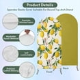 thumbnail image 5 of Summer Yellow Lemons Arch Backdrop Cover 4 FT Fruits Pink Flower Green Leaf Stretchy Elastic Arch Stand Covers Spandex Arched Background Birthday Wedding Party Decoration (No Stand), 5 of 9