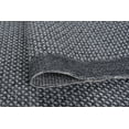 thumbnail image 4 of Tayse Serenity Area Rug SRN1018 Modern Charcoal Bordered Rows 9' 3'' x 12' 3'' Rectangle, 4 of 6