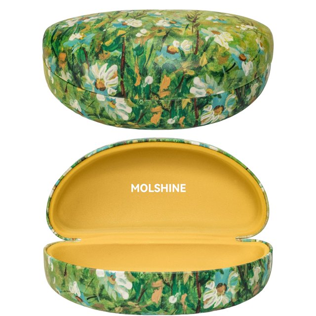Estuche rígido para gafas de sol Molshine Margarita Amarilla