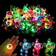 thumbnail image 5 of 24 paquetes de anillos de luz LED para fiestas infantiles, suministros de fiesta que brillan en la oscuridad para regalos de graduación/cumpleaños, rellenos de bolsas para fiestas infantiles, 5 of 5