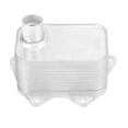 thumbnail image 3 of 06J117021D Automatic Engine Oil Cooler 16 Rows Silver Tone for Audi TTS Quattro 2009-2012, 3 of 6