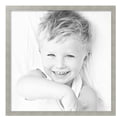 thumbnail image 2 of ArtToFrames 27" x 27" Classic Silver Picture Frame, 27x27 inch Gray MDF Poster Frame (WOM-4499),  Pack, 2 of 8