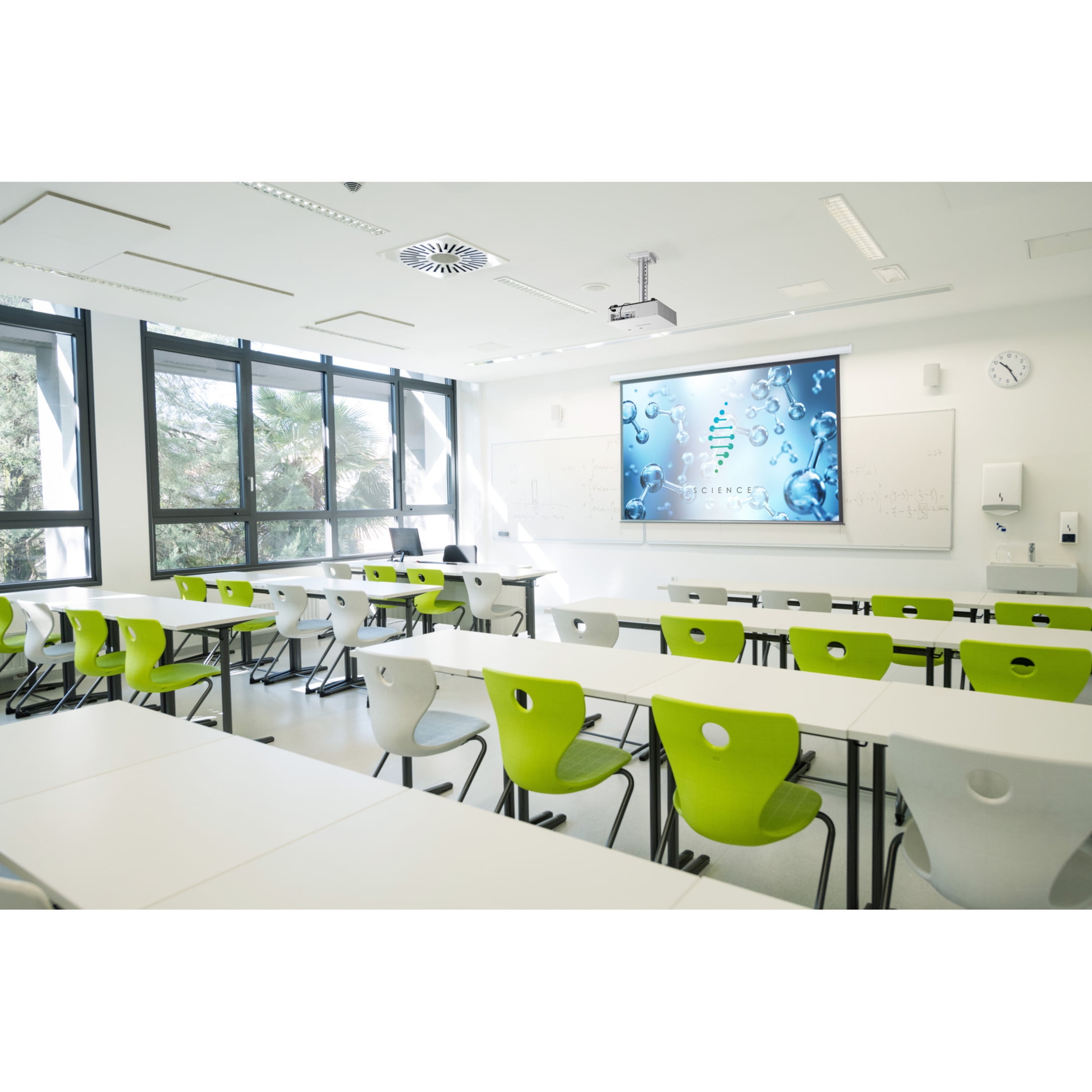 Panasonic PT-VMZ61 LCD Projector, 16:10, Ceiling Mountable, Floor Mountable, White