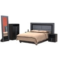 thumbnail image 1 of Recamara Kessa Muebles  Sahara King Size Café, 1 of 2