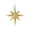 Yellow, variant on Plastic Star Christmas Tree Hanging Decor, Solid Star Pendant, Holiday Garland Accessory for Home Mantel Display