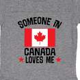 thumbnail image 3 of Inktastic Someone in Canada Loves Me Boys or Girls Baby Bodysuit, 3 of 4