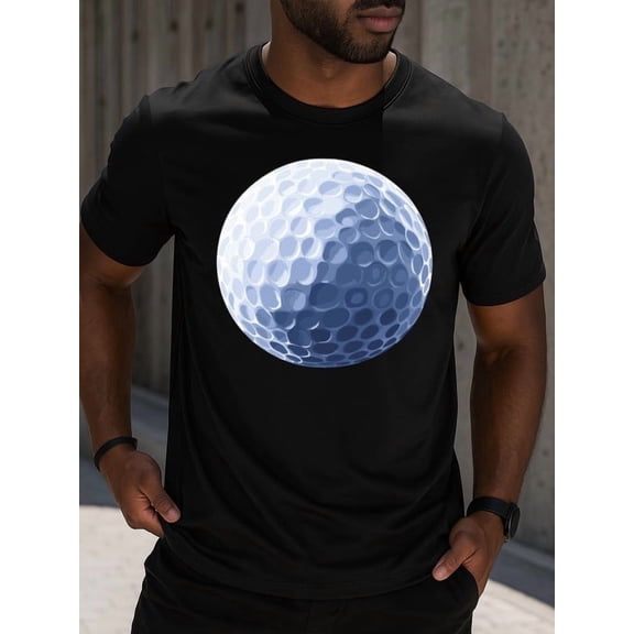 100% cotton Golf Ball Tee for men black Original Unisex Shirt Cotton tshirts Basic Unisex Shirt Graphic tshirts Funny Unisex Shirt Crewneck tshirts Original Unisex Shirt Graphic Tee tshirts