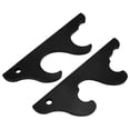 thumbnail image 1 of USHOBE Baseball Bat Hanger Holder Wooden Black 1Pack for Softball Fans, 1 of 7