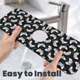 thumbnail image 6 of Sikiie Game Splash Guard for Sink Faucet-1 PC Super Absorbent Fast Drying Mat Sink Gadgets-Splash Guard for Kitchen, Sink Mat, 6 of 7