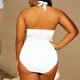 thumbnail image 4 of Traje de baño de una pieza para mujer, conjuntos de bikini para mujer, traje de baño diario para mujer, traje de baño de cuerpo unido conservador, conjunto de dos piezas para la playa, traje de baño d, 4 of 7