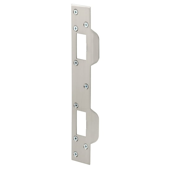 11 in. Satin Nickel Security Strike