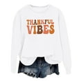 thumbnail image 3 of Women's Trendy Pullover Hoodie Letter Print Round Neck Top For Fall & Winter Color Sweatshirt Adult Small Hoodie Pretty Sweater Women French Pullover Pullover Women Ladies Full Zip Jacket Juniors, 3 of 3