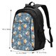 thumbnail image 5 of Balery Surf Shark Mochila con carga USB para hombre y mujer - Mochila impermeable y antirrobo para laptop con puerto USB para viajes, trabajo, 5 of 7