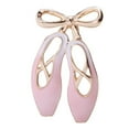 thumbnail image 2 of Xinyolin Women Brooch Elegant Ballet Shoe Shape Clothing Brooch Jewelry Accessories for Hat Scarf Dress Coat Decor, 2 of 8