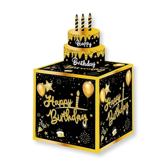 Birthday Surprises Money Gift Box for Parties and Celebration Cash Holder Case