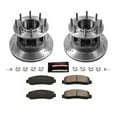 thumbnail image 2 of PowerStop Front Z23 Evolution Sport Carbon-Fiber Ceramic Brake Pad and Drilled & Slotted Rotor Kit Fits: FORD Select Models K4597, 2 of 2