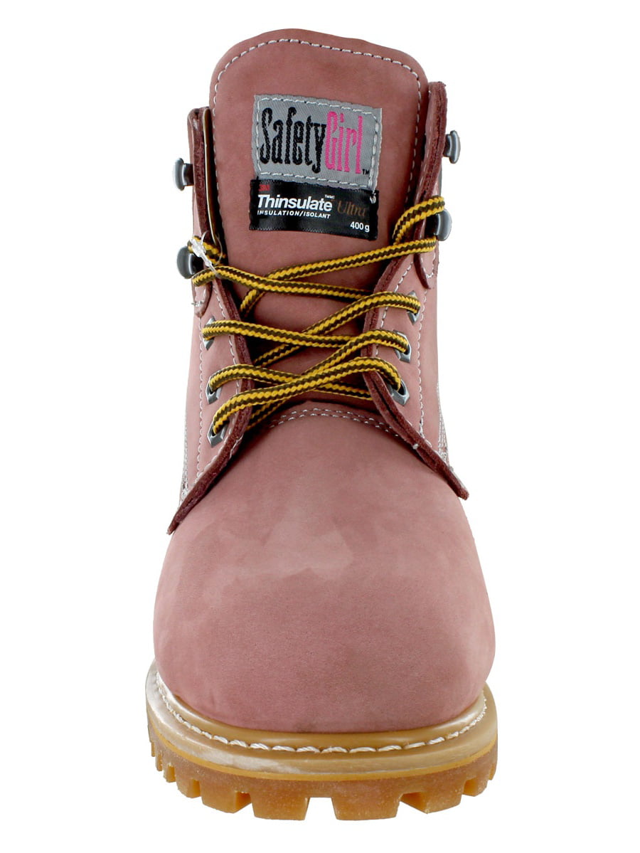 safety girl pink boots