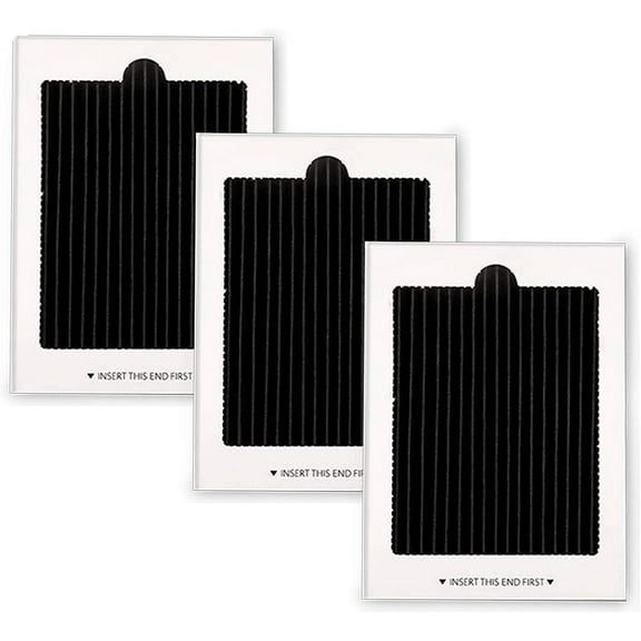 Frigidaire PAULTRA Pure Air Ultra Refrigerator Filter Replacement (3 packs) - EAFCBF for Electrolux, Part 242061001, Activated Carbon Odor Reducer