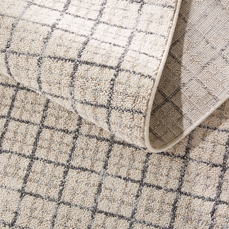 Wanda June Home Squares with Fringe Area Rug by Miranda Lambert