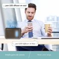 thumbnail image 4 of Lloyd's Smart Aroma Diffuser, 240ml (Brown) 3 in 1 Aromatherapy Essential Oil Diffuser, Night Lamp with Relaxing Sounds, Fragrant Oil Vaporizer Humidifier, Compatible with Alexa & Google Home, 4 of 6