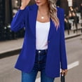 thumbnail image 4 of BSDJILFG Dress Jackets for Women Blazers Fall Trendy Business Casual Wrinkle-Free Suit Jacket with Pockets, 4 of 5