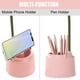 thumbnail image 5 of Lámpara de escritorio LED para niños (rosa), lámpara de mesa con forma de flor y pájaro, recargable por USB, lámpara de lectura con luz ajustable y sensor táctil, lámpara decorativa para dormitorio., 5 of 5