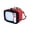 Red, variant on Retro TV LED Keychain Mini Television Pendant with Sound Light-up Keychain Backpack Charm for Night Visibility Fun Accessories