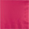 Party Creations Lunch Napkins, Hot Magenta, 20 Ct