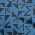 thumbnail image 1 of oneOone Polyester Spandex Medium Blue Fabric Geometric Fabric For Sewing Printed Craft Fabric By The Yard 56 Inch Wide, 1 of 4