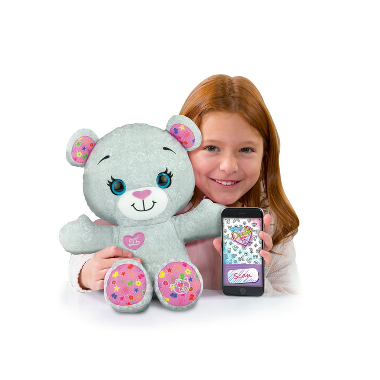 Special Limited Edition Doodle Bear – 14ʺ Plush Toy with 3 Washable Markers  – The Original Doodle Bear with a Special 25th Anniversary Design